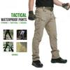 Tactical Cargo Men Trousers Outdoor Hiking Windproof Military Combat Pants Sport