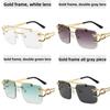 Metal Frame Sunglasses Men Women Polarized Uv Blocker For Outdoors And Driving