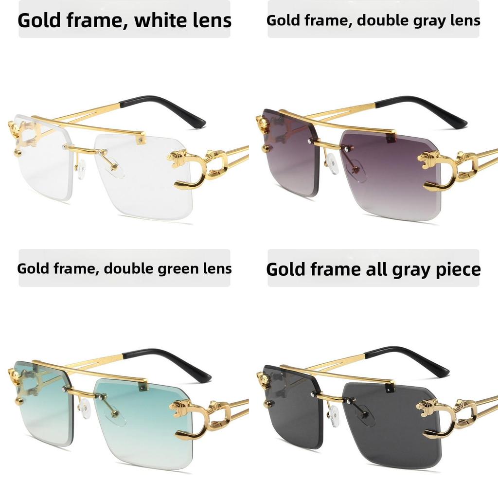 Metal Frame Sunglasses Men Women Polarized Uv Blocker For Outdoors And Driving