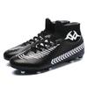 36-45 Large-scale Football Shoes Male High-top Artificial Grassland Training Student Football Game Boots Children Football Boots