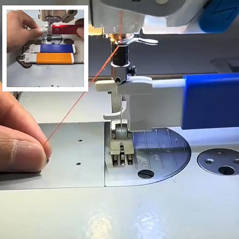 Нитевдеватель автоматический быстрый для швейных машин Устройство для заправки нити в иглу с закрытым ушком, подходящее для швейных машин с плоской платформой