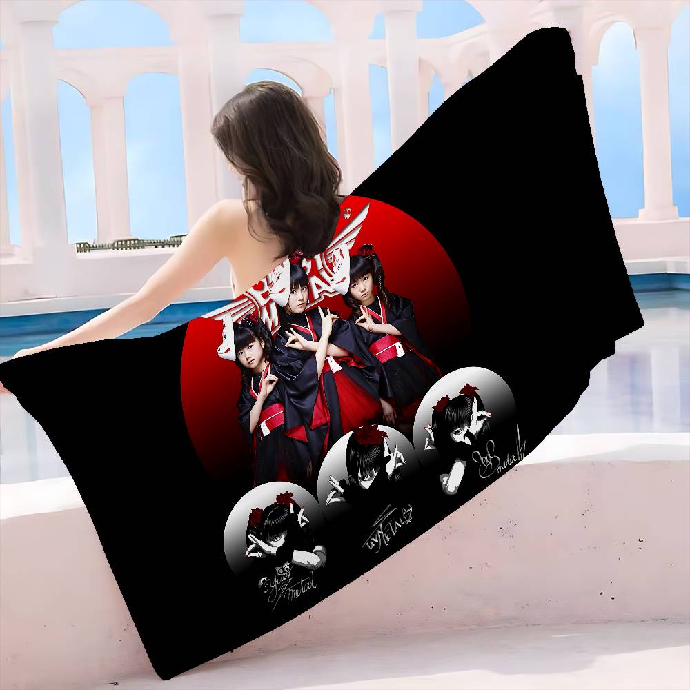 Pop B-babymetal Music Band Big Microfiber Beach Towels Quick Dry Towel Sand Beach Towels Pool Towel For Travel Swim Pool Yoga