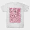 T Shirt Women Dusty Rose Pina Swirls Harajuku Print Kawaii Tshirt Summer Short Sleeve Female T-Shirt Top Tee