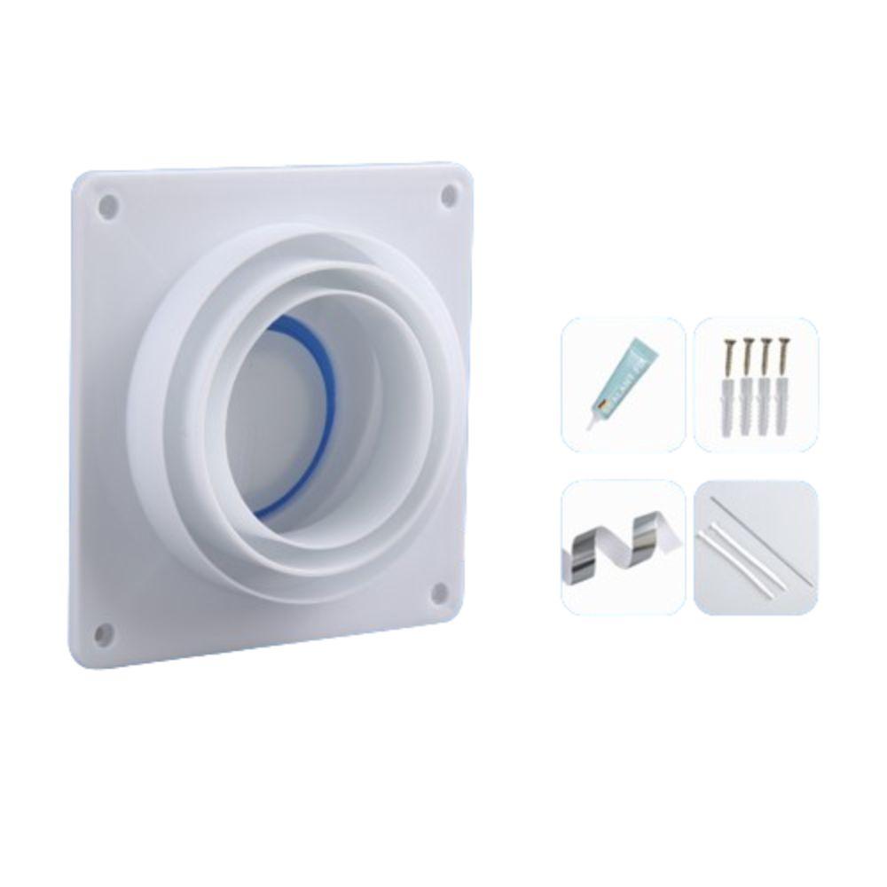 Воздуховыпускной клапан для свежей системы труб Обратный клапан с самозакрывающимся уплотнением Универсальный обратный клапан для дымохода