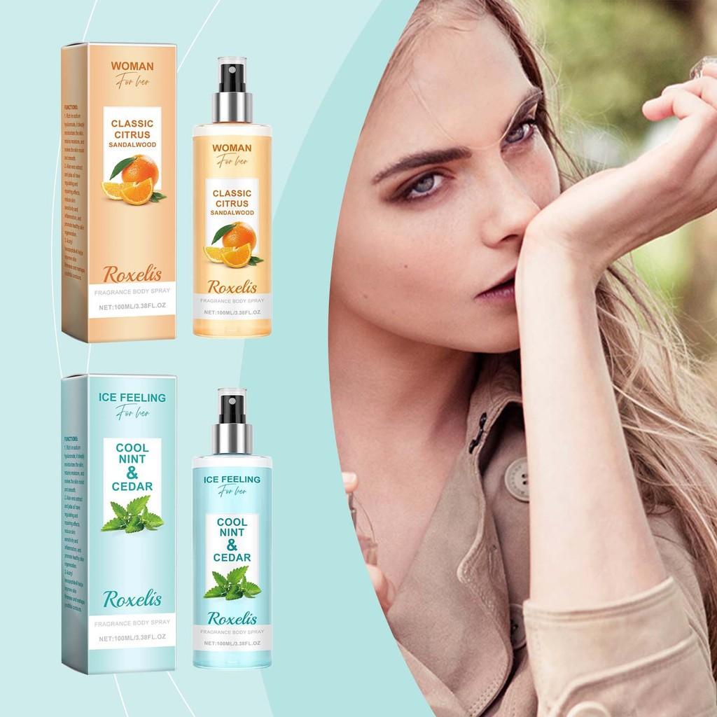 Refreshing Body Spray With Floral And Fruity Essence For Lasting Fragrance 100ml Ideal For Neck And Wrists