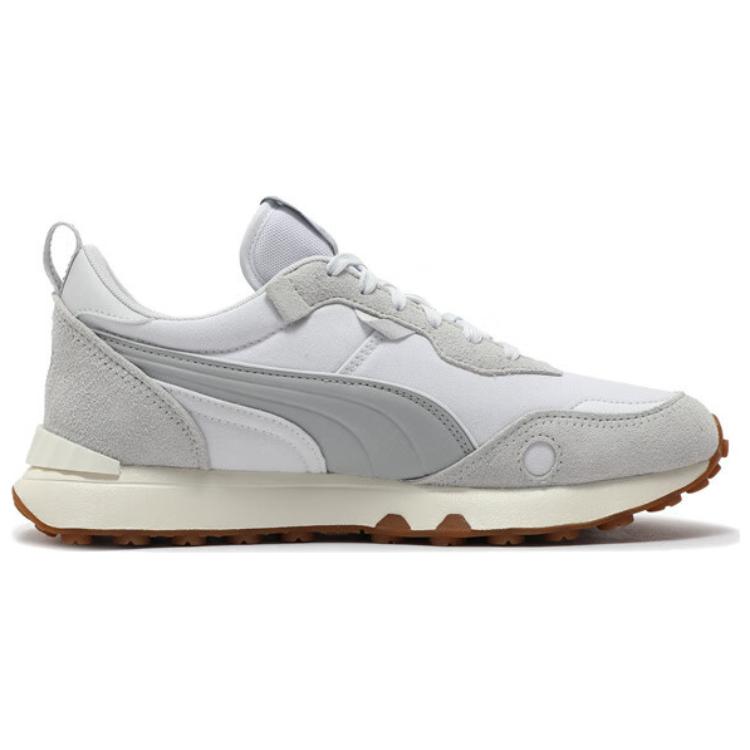 Puma Rider FV Comfortable Versatile Low-Top Lifestyle Casual Shoes Unisex Sneaker White Gray 391925-07