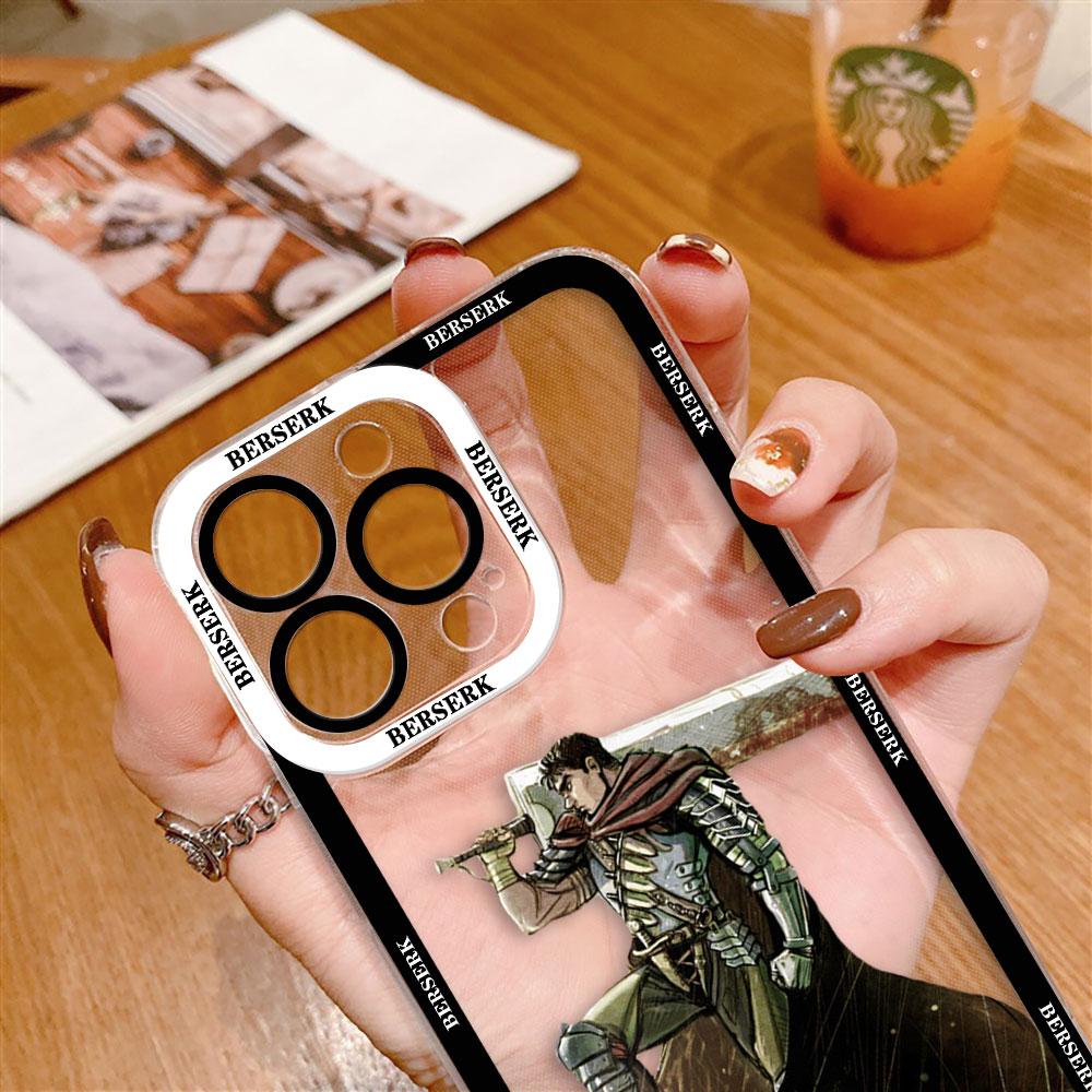 B-Berserk G-Guts Griffith Обложка Прозрачный Чехол Для Телефона Для OPPO RENO 15 15F 14 14F 13 13F 12 12F 11 11F 10 8 8T 7 7Z 6Z 5 5F DIY Чехол