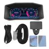 Автомобильный HUD-дисплей Точный GPS Инклинометр Акселерометр Цифровой Налобный Спидометр для Автомобиля