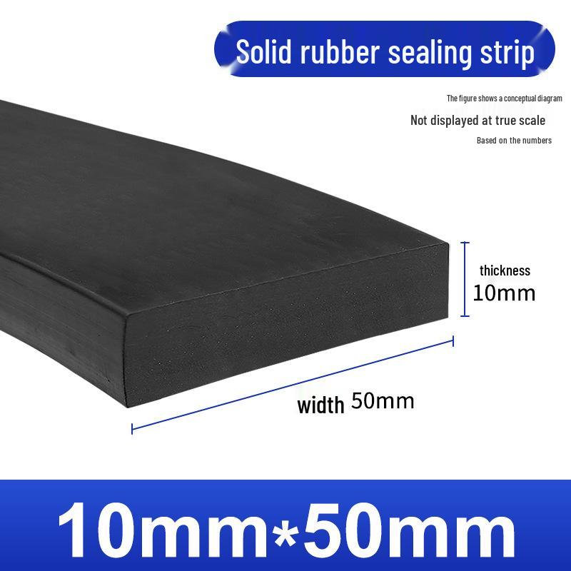 Nitrile Rubber Strip: Oil & Pressure-Resistant Shock Absorbing Glass Pad for Sealing & Joint Support