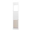 Dog Door for Sliding Glass Door 75 7/8"-80 11/16" Adjustable Height XL