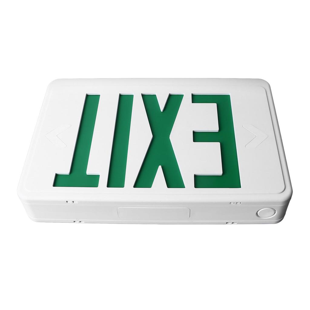 Знак ВЫХОД Аварийный выход Светодиодная лампа Индикатор безопасности эвакуации AC 85‑265В для стены потолка