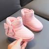 3 Types Non-slip Winter Boots for Girls with Plush Lining Children's Cotton Shoes Autumn and Winter New Children's Warm Shoes