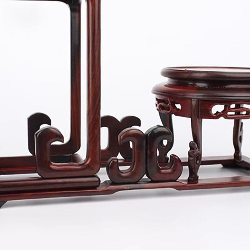 Solid Wood Miniature Furniture, Red Sour Branch, Antique Shelf, Simple Antique Shelf, Duobao Ge Small Bo Gu