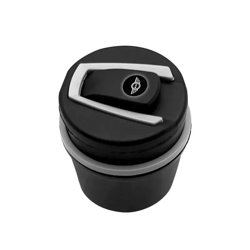 2025 Для BMW MINI Автомобильные пепельницы Портативная Автомобильная Авто LED Подсветка Пепельница для Сигарет Сигарный Пепельный Цилиндр Для MINI F54 F55 F56 R56 R60 SONE Roadst