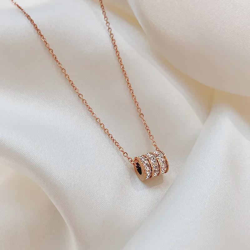 Trendy Titanium Steel Clavicle Necklace - Unique Design for Women