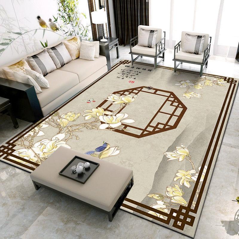 New Chinese Living Room Carpet Carpet Large Area Full Floor Mat Entrance Door Carpet Bedroom Bedside Carpet