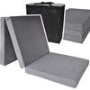 Matelas Pliable - Invité - Gris - 195x80x10 Cm - Anti-allergique: Non - 1 Place