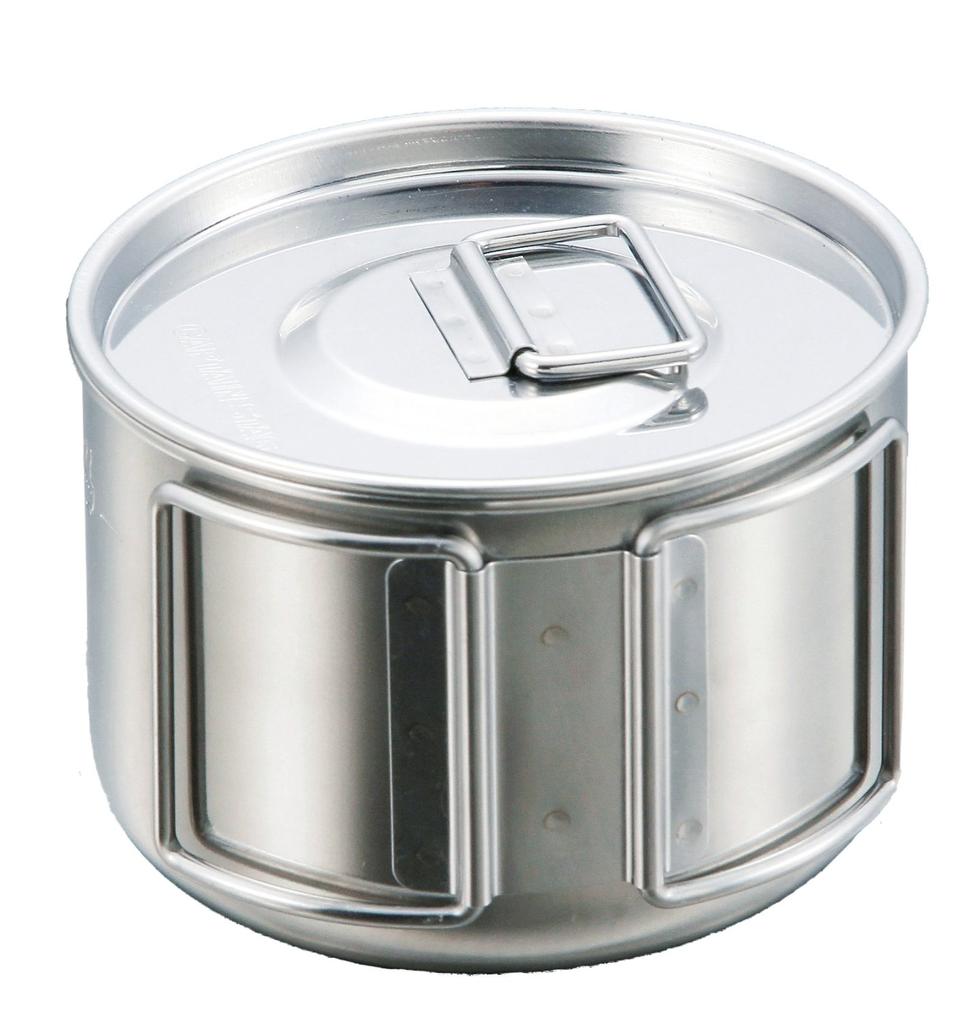 CAPTAIN STAG Скороварка для рамэна из нержавеющей стали, 570 мл, сменный блок M-5512