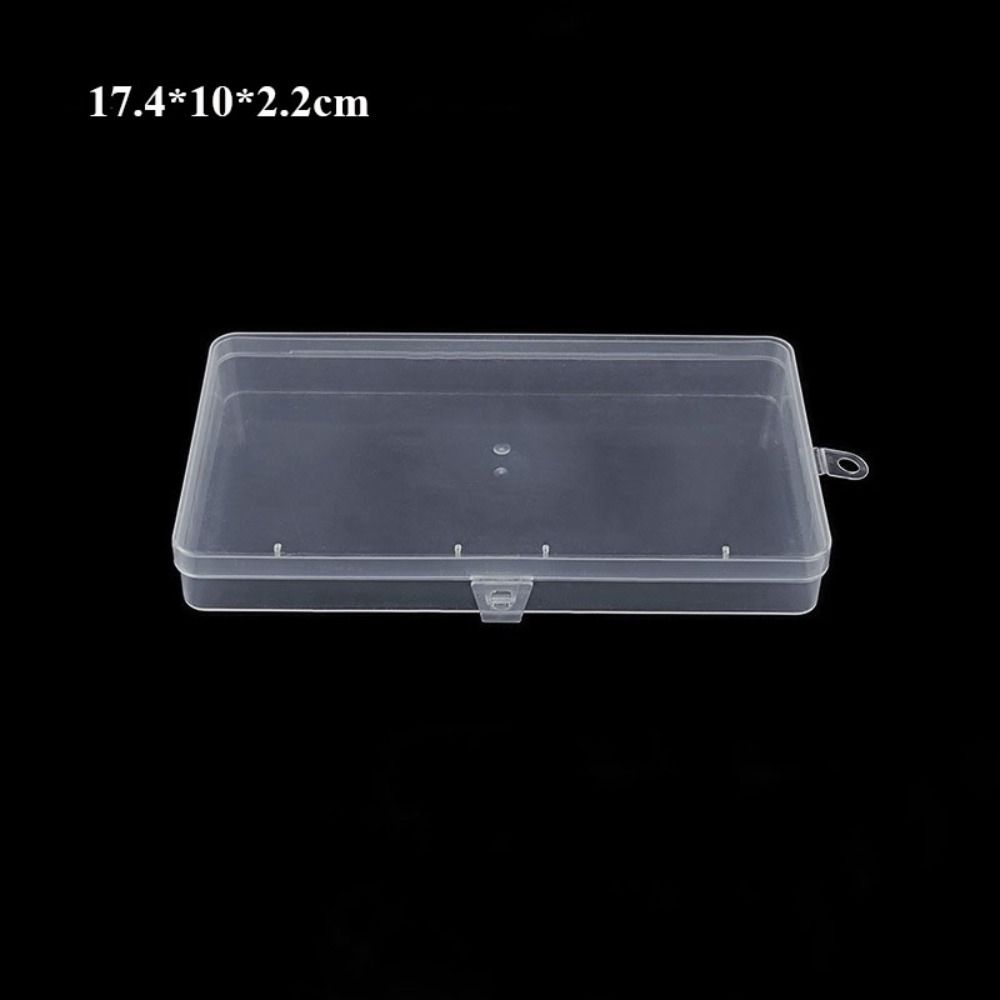 Прозрачный ящик для хранения пластиковый кейс для мелких предметов 5 размеров органайзер для электроинструментов держатель