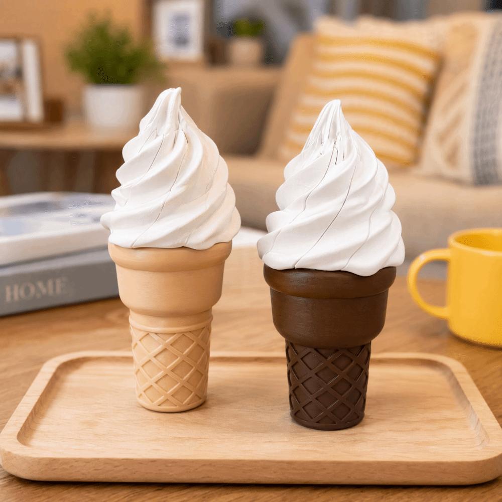Spiral Style Telescopic Ice Cream Toy 3D Printed Extendable Prank Toy Retractable Toy Teens