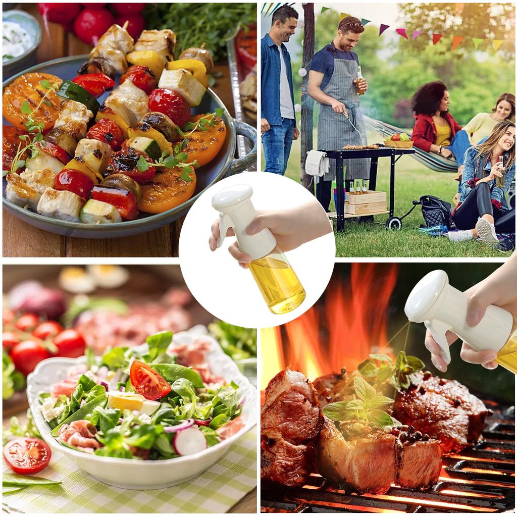 Il Spray Bottle BBQ Cooking Olive Oil Sprayer Kitchen Baking Oil Spray Empty Bottle Vinegar Bottle Oil Dispenser