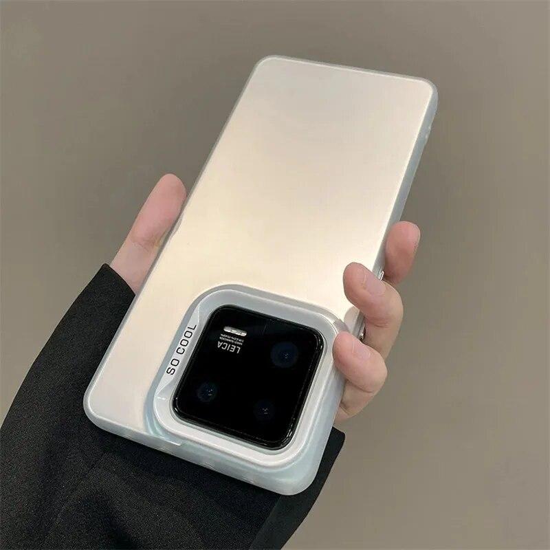 Electroplate Laser Matte Phone Case for Xiaomi Mi 13T Mi13T Pro Mi 13 T Pro 5G Back Shockproof Matte Protection Cover