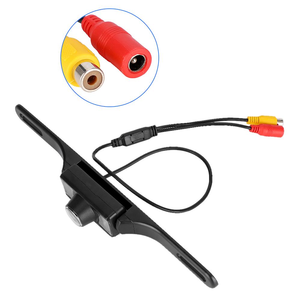 Waterproof IP67 HD Mirror IR Night Vision Camera for Car License Plate Rear View Parking Backup