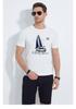 [Elite] 2025 Jacquard Sailing Short-sleeved T-shirt 7008
