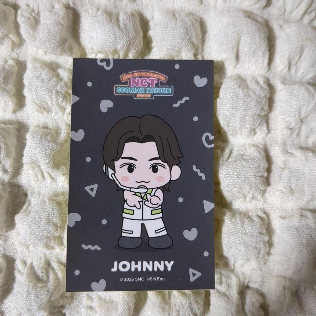 [Б/У] NCT127 Джонни Коллекционные карточки Бонус NCT ZONE Оптовая продажа