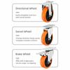 3" / 4" /5'' Wheel Swivel Casters PVC Industrial wheels New Furniture Castor  Industrial
