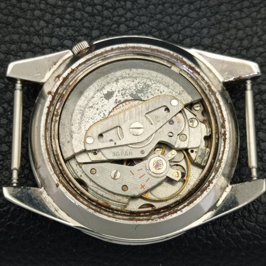 Seiko 5 АВТОМАТИЧЕСКИХ ЯПОНСКИХ МУЖСКИХ ЧАСОВ 6119C ВИНТАЖНЫЕ БЕЛЫЙ ЦВЕТ ЦИФЕРБЛАТ a702364-5