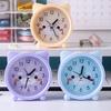 Будильник Милый Мультяшный Форма Бесшумный Движение Питание От Батареи Портативный Будильник Украшение Спальни