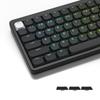 Computer Keyboard 141 Key Keycap Womier Keycap Low Profile PBT Keycap Full Set Compatible with Keyboards 60%, 65%, 75%, 100% (Black)