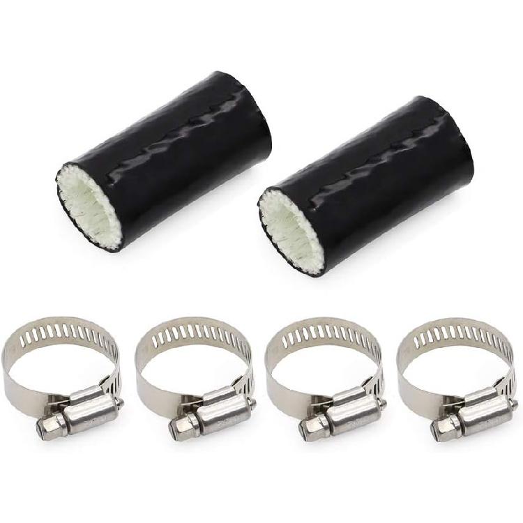 Motoparty High Temp Exhaust Couplings Clamps 1"ID For Yamaha Banshee YZF350 YFS200 Raptor Blaster KX80 KX125 KX250 CR80 CR125 CR250 CR450 TRX250R CR