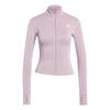 adidas Женский спортивный топ Optime Essentials с быстрой сушкой и молнией на половину молнии KF8551