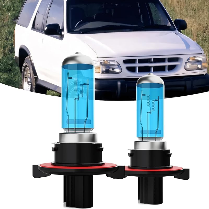 Галогенные фары подходят для Ford Explorer 2002-2005, лампы фар, 9005/HB3/H10 дальний свет + 9006/HB4 ближний свет + 9145/9140 противотуманные фары, комплект, подключи и