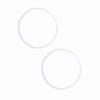 2 PCS New Replacement Gaskets Rubber Seal Ring For 600W Juicer