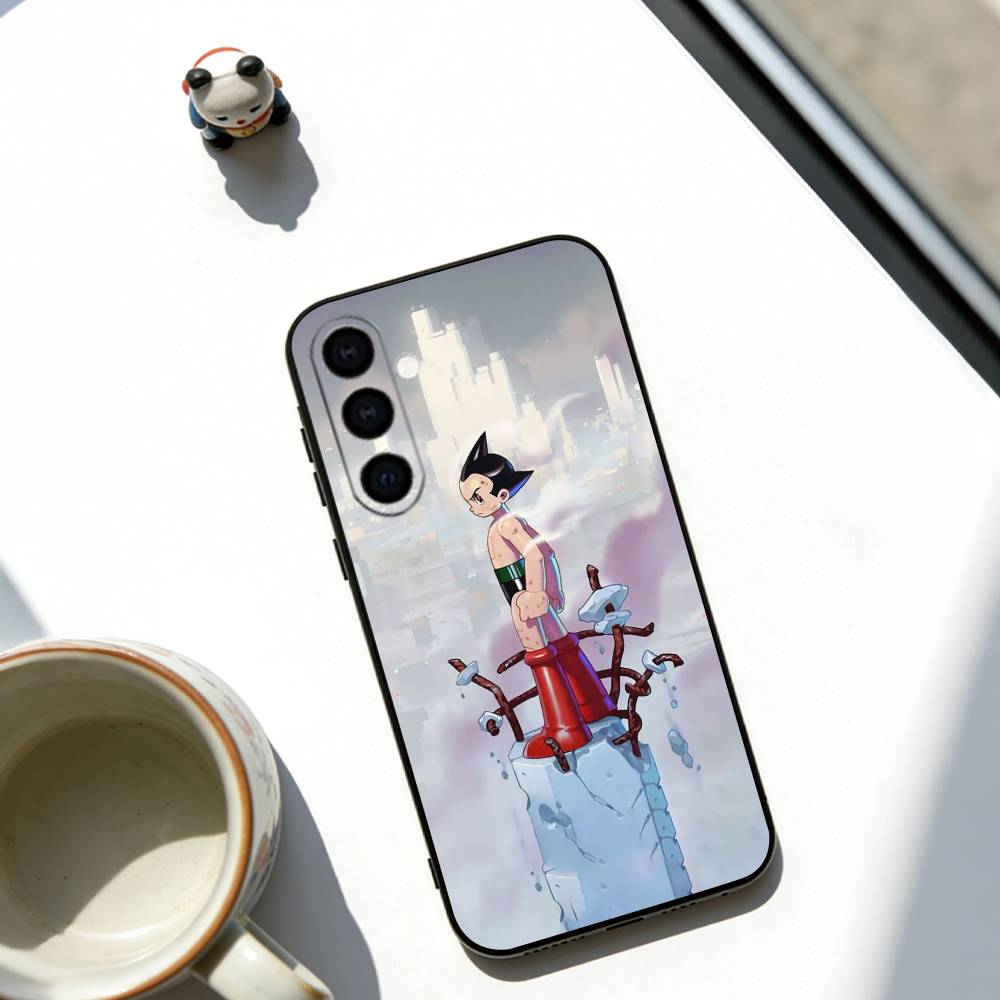 Astro Boy Phone Case For Samsung Galaxy A73,A72,A71,A70,A53,A52,A51,Others Soft Black Cover