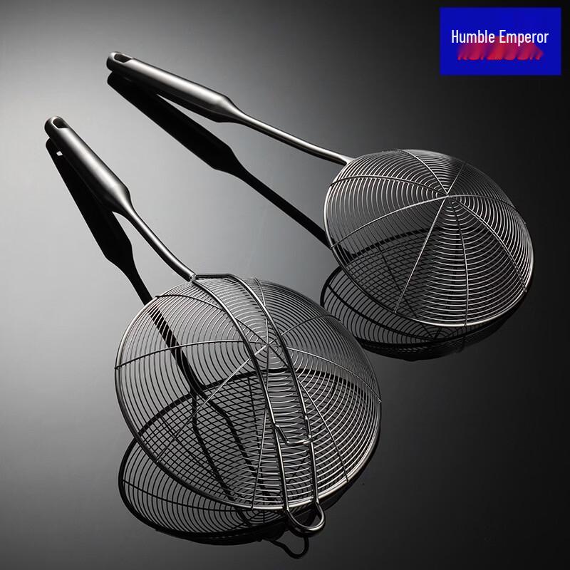 QianXing 304 Stainless Steel Hollow Handle Mesh Skimmer Set