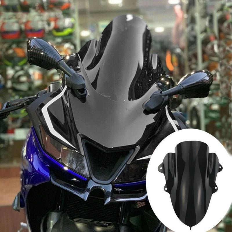 AA92-For YZF R125 R15 V3.0 2017- Windshield Visor Double Bubble