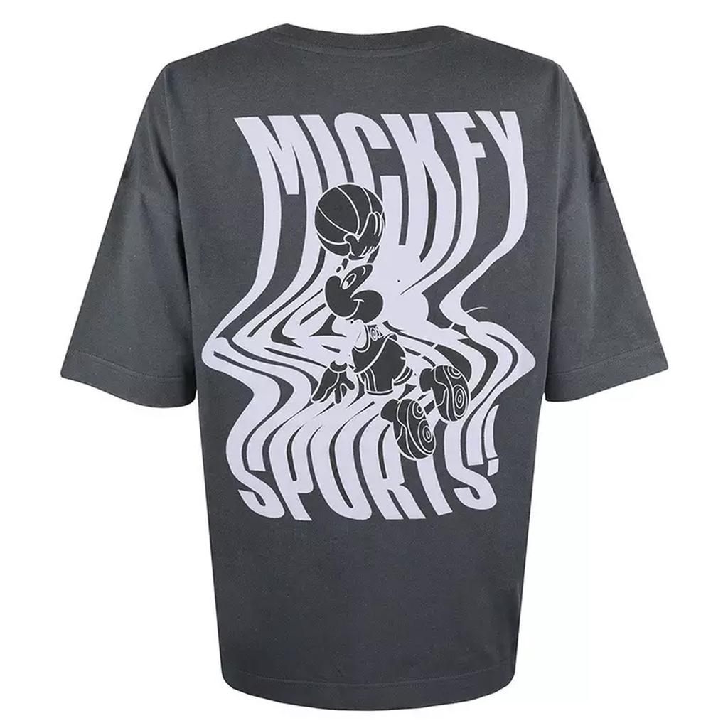 Disney Womens/Ladies Mickey Mouse Wave Oversized T-Shirt