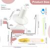 Yarn Ball Winder Manual Yarn Spinner Efficient Yarn Ball Roller Detachable Yarn Cake Winder Clip On Table Yarn Ball Spinner