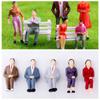Street Park Figures Accs Miniatures Sitting People Figure Park Layout HO Scale Seated People Model