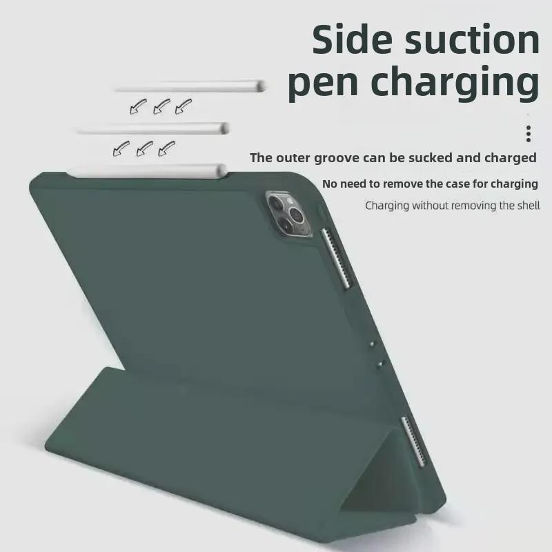 Защитный чехол для iPad со слотом для стилуса - Совместим с iPad 10,9''/11''/12,9'' и Air 4/5 - Кожаная обложка