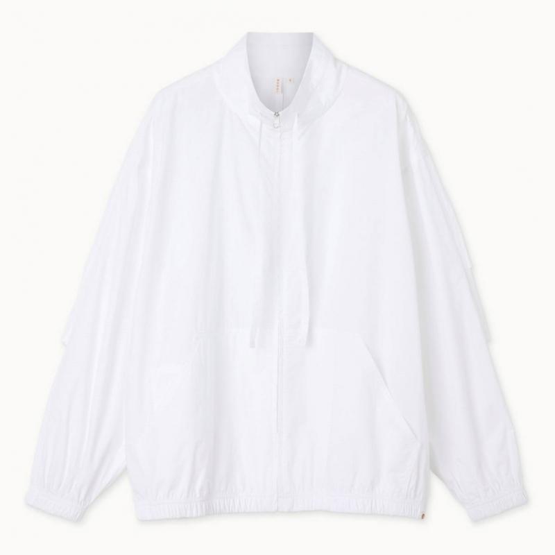 Budhi Mudra Kabocha Zip Up White B61002ajz20 H01