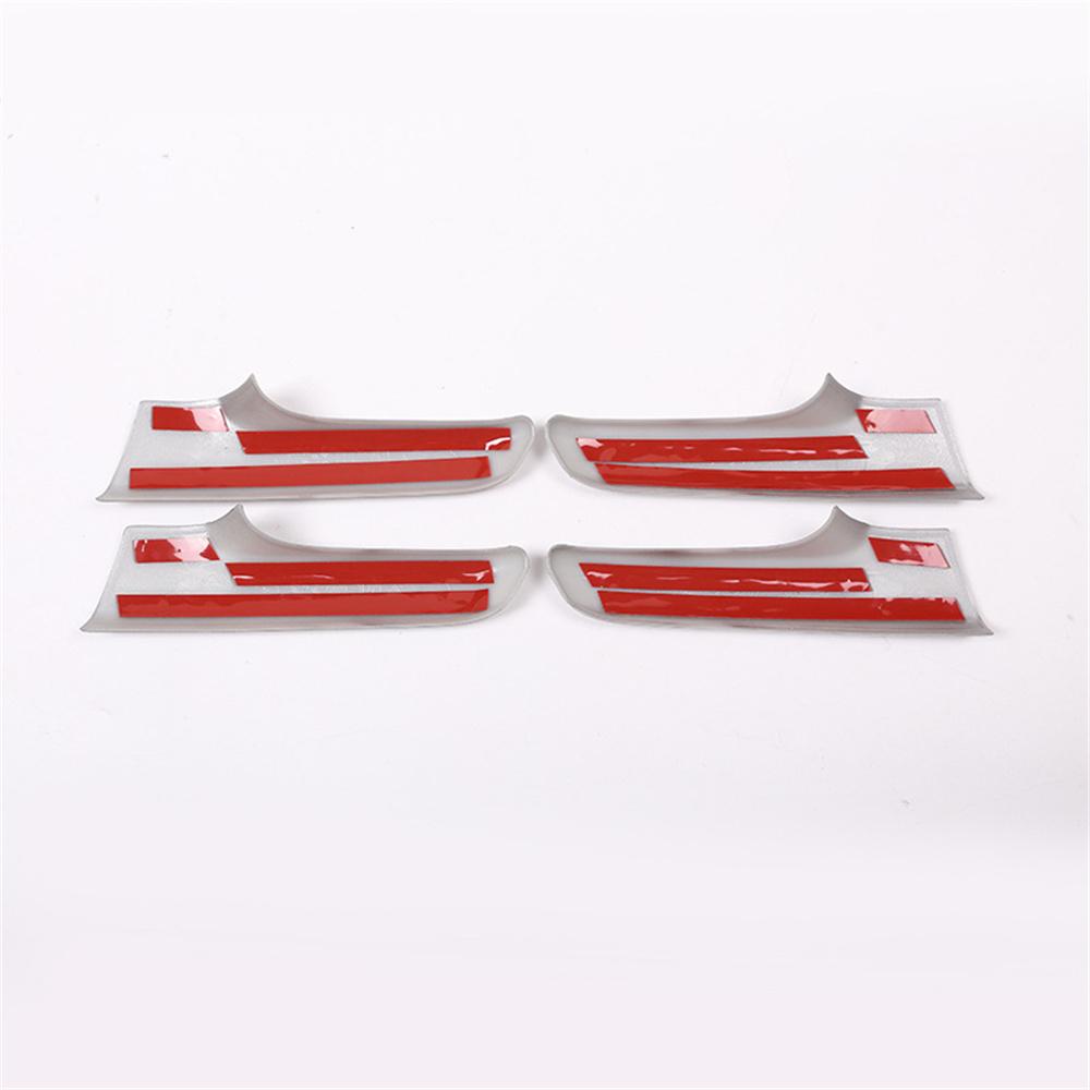 4Pcs Interior Door Handle Cover For Toyota Land Cruiser 150 Prado FJ150 2010-2018