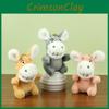 Irresistible Donkey Plush Keychain Cuddly Bag Accessory Perfect For Gifts Childrens