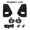 For Nissan Kicks   Fog Lamps Led Kit Front Bumper Headlights Daytime Running Lights DRL Auto Daylights Car Acssories