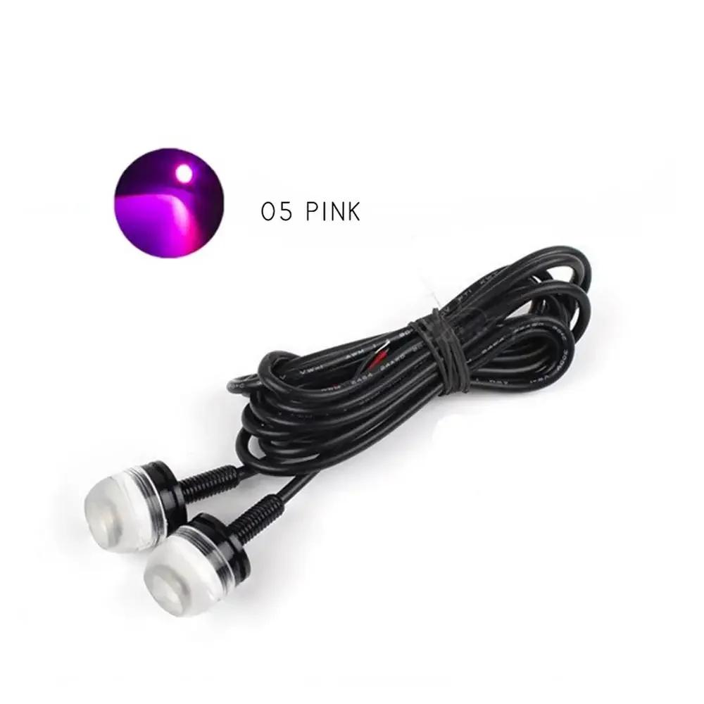 2 шт. светодиодный фонарь для заднего номерного знака мотоцикла с винтовым болтом SMD янтарный Eagle Eye 3SMD 5630 светодиодный автомобильный DRL дневной ходовой сигнал