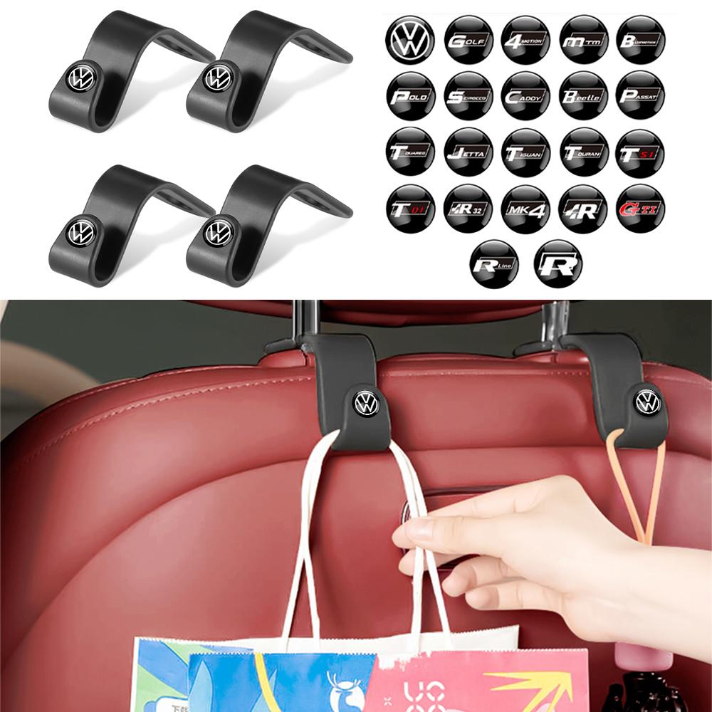 CAT1 Car Rear Seat Hook Multi-function Storage Organizer Holder for Volkswagen VW Golf Polo Blue Motion Passat R32 Touareg Jetta MK4